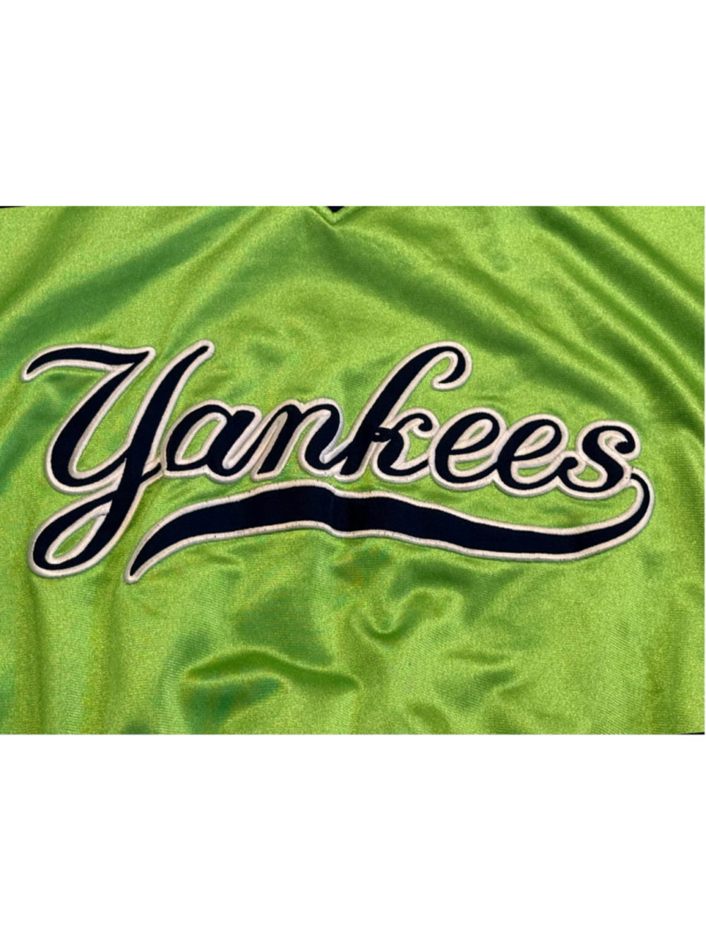 Vintage 1990s Starter Genuine Merchandise New York Yankees Pullover Jacket Sz L - Picture 11 of 11